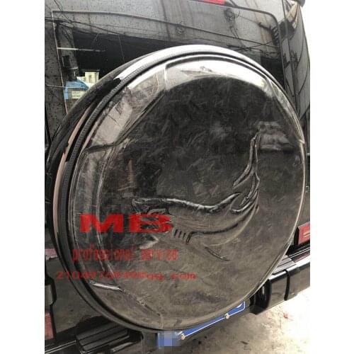 W463A W464 g350 g500 g550 g63 G-class top style forge carbon Spare tire cover 2018-2020 g wagon