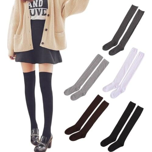 Women Socks Stockings Warm Thigh High Over the Knee Socks Long Cotton Stockings medias Sexy Stockings medias de mujermeia arras