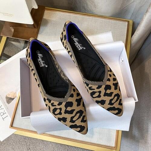 Brand womens shoes hot sale designer flat shoes woven shallow mouth pointed toelargesize woven low heel breathable single shoes