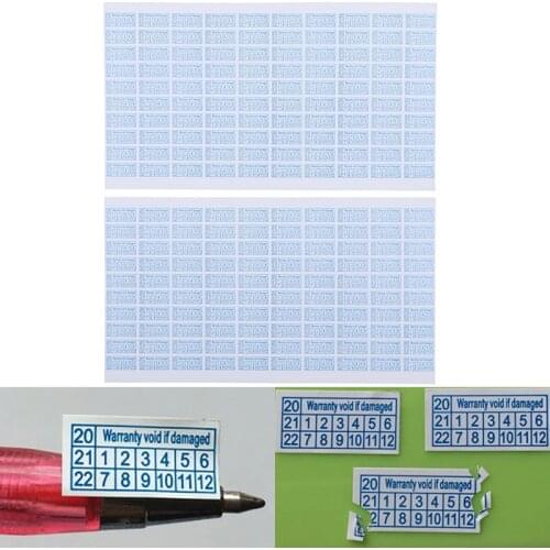 200pcs Warranty Damaged Protection Security Label Sticker Seal Fragile 2020-2022