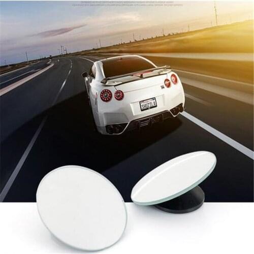 Car 360 Degree Wide Angle Round Convex Blind Spot mirror for parking Rear View Rain Shade Sticker 20pcs = 10 pair
