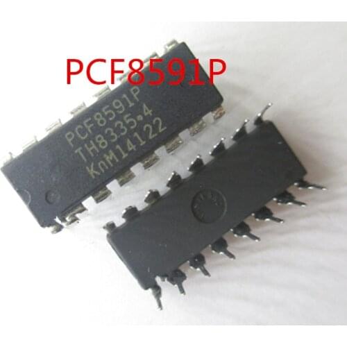 Free shipping New PCF8591P PCF8591 DIP-16