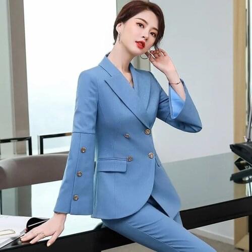LSHITT Women's Trouser Suits Two