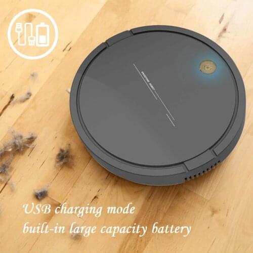 Multifunctional Intelligent Robot USB Charging Household Wireless Sweeping Robot Dust Hair Cleaning Vacuum Cleaner