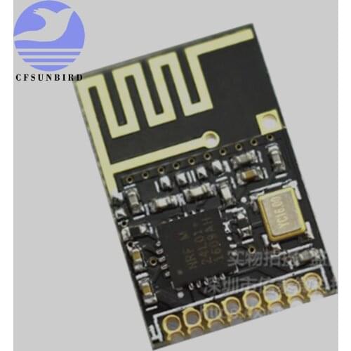 NRF24L01 SMD 2.4GHz Wireless Module Mini Power Enhanced Version SMD Receiver Transceiver Low Voltage Oltage Regulator Board 5V