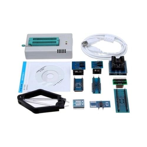 Original NEWEST XGecu minipro TL866II Plus USB programmer+10 items IC Adapters High speed TL866