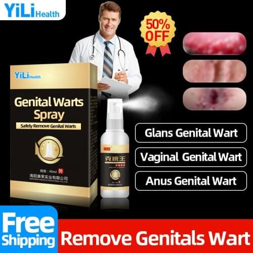 Medicine For Genital Warts Remover Condyloma Treatment Papillomas Hpv Removal Female Male Genital Private Antibacterial Liquid
