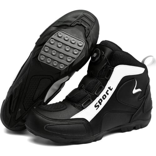 R.xjian Men's Motorcycle Boots