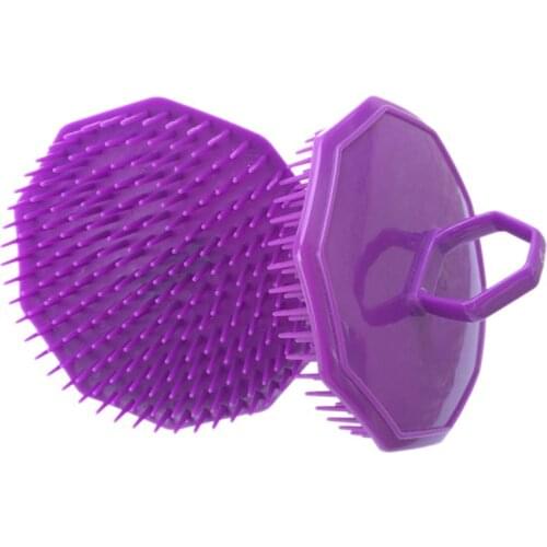 Scalpmaster Shampoo Brush, Purple 1 Count