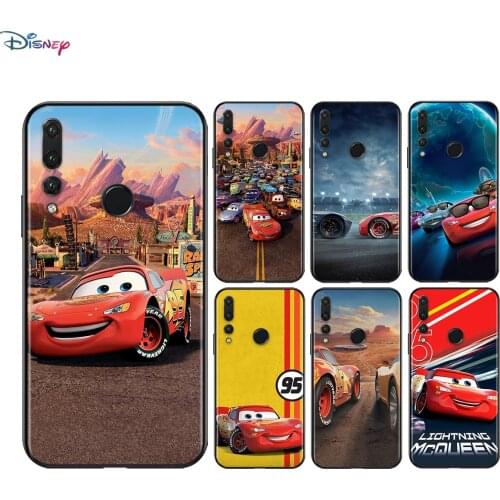 Silicone Cover Cars Lightning McQueen For Huawei Honor V30 30 X10 30i 10X 30S 20S View 20 V20 Pro Plus Lite RU Soft Phone Case