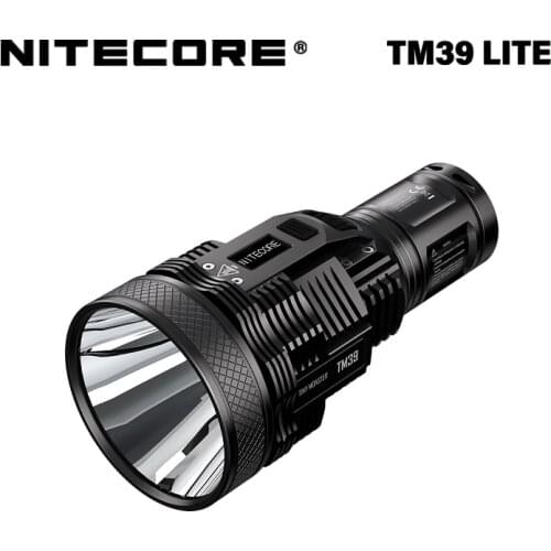 NITECORE TM39 Lite LUMINUS SBT-90 GEN2 LED 5200 Lumens & 1500 Meters Max Throw Flashlight Searchlight OLED Display
