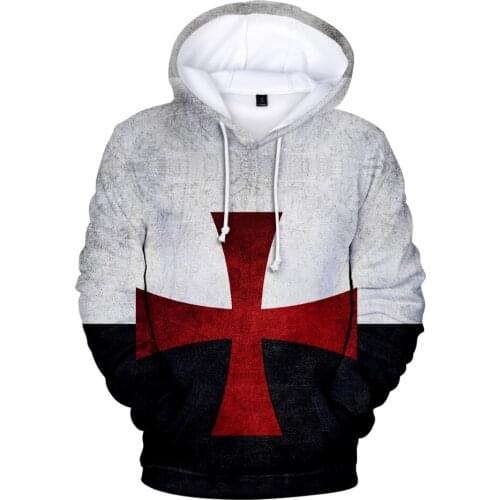 2020 Hot Knights Templar 3D Hoodies Men/Women Autumn Winter Fashion Popular Anime Hoodie Casual Personality Sweatshirts