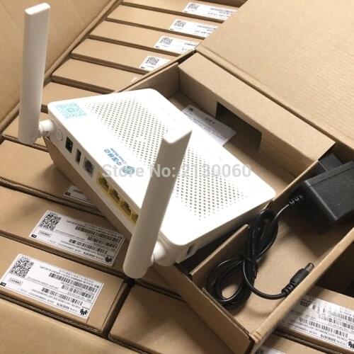 10Pcs Huawei Echolife HS8546V5 GPON ONU ONT 4GE+ 1Tel+ 1USB+ Wifi (2.4GHz /5GHz) English Firmware FTTH Optical Network Terminal