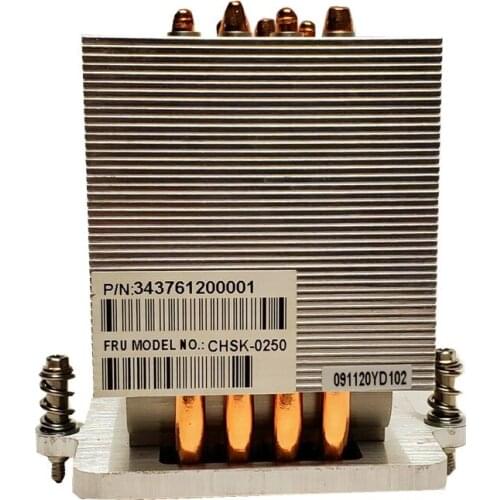 3U server CUP heatsink CHSK-0250 343761200001 Heatsink P/N: 343761200001 Model CHSK-0250