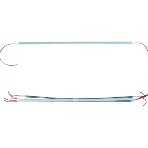 6pcs band heater Length 580 mm , width 20 mm. Power 1.2 kW, voltage 220v no hole