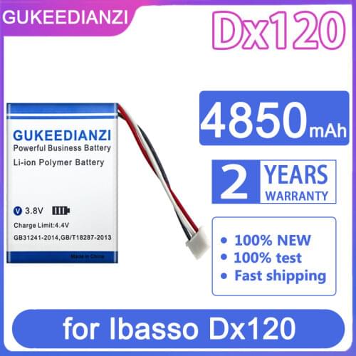 4850mAh GUKEEDIANZI Replacement Battery for Ibasso Dx120
