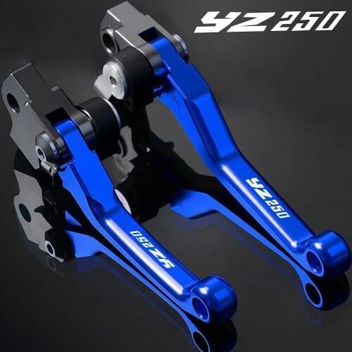 FOR YAMAHA YZ250 Pivot Motocross DirtBike High Quality CNC Aluminum Handle Brake Clutch Lever YZ 250 2015 2016 2017 2018 2019