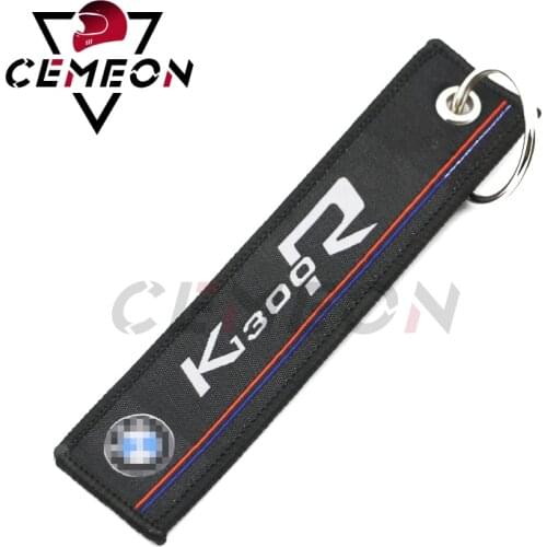 Motorcycle key hanger embroidered keychain key ring S1000 R/XR/RR S1000R S1000XR S1000RR S1000RR HP4 K1300R G650GS G310GS