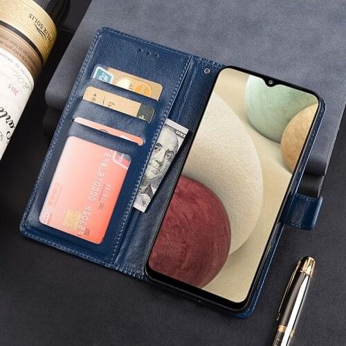 Flip Wallet Case For Samsung Galaxy A12 Leather Cover For Samsung SM-A125F A125M Phone Case Funda Capa Coque