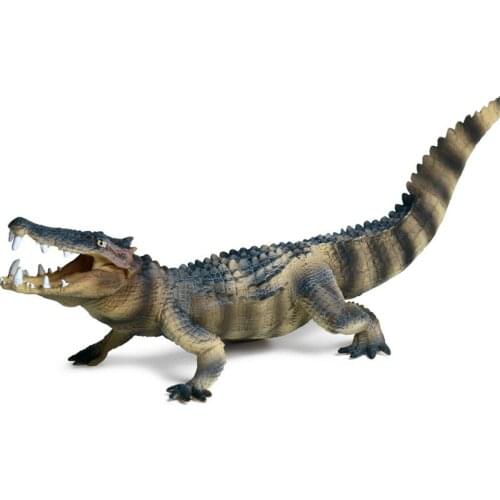 Wild Animals Boar Croc Action Figures Crocodile Simulation Savage Animal Model Figurines Education Collection Kids Gift