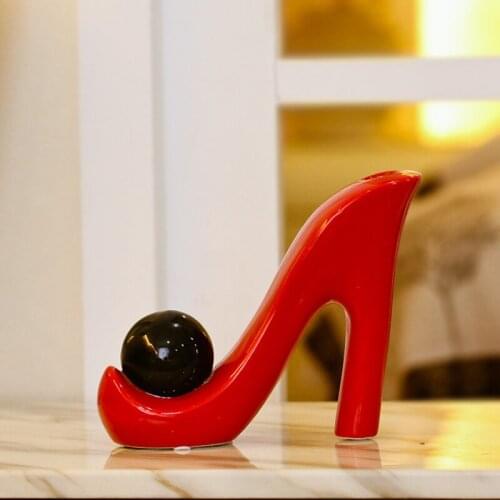 Creative crafts ceramics auspicious couple elephant ornaments