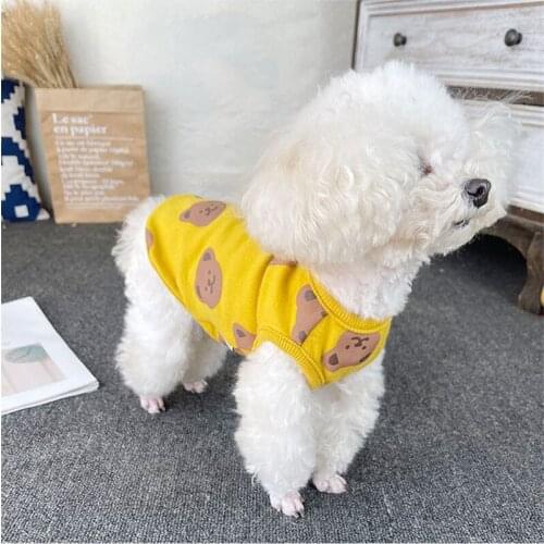 Cute Dog Outfits Puppy Clothing for Mini Dog Apparel Fpoodle schnauzer pomeranian corgi Spring Summer Puppy clothes
