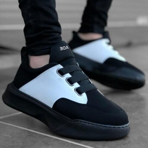 BA0160 Band Men High Base Black White Black Outsole Sport Shoes Very Special Design Discount Price Fast Shipping New Production