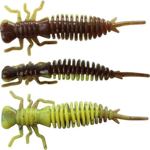 Soft Lures 55MM/75MM/100MM Artificial Lures Swimbait Jigging Plastic Baits Worm Fishing Wobblers