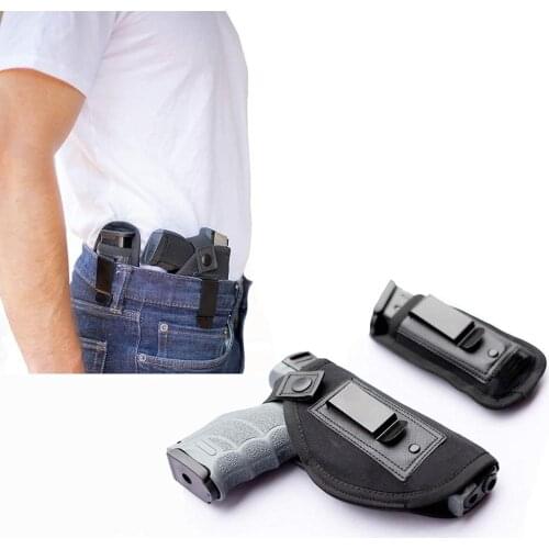 Hunting Glock 17 19 22 23 Gun Holster IWB Pistol Gun Holster for Right Hand Tactical Waist Concealed Carry Magazine Pouch
