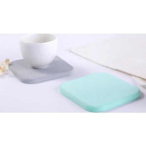 Diatomite Cup Cushion Water Fast Dry Mat Creative Insulation Pad Diatomaceous Fertilizer Soap Holder Pads Mats