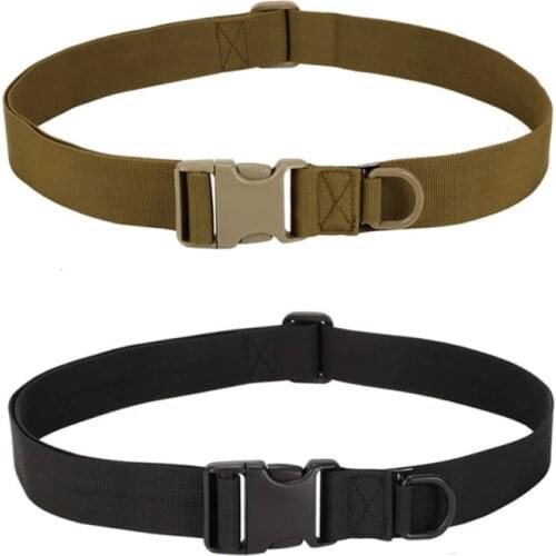 Simple Tactical Belt Outdoor Equipment Wear Bag Riding Inside Nylon Bag Deputy Military Fans Belt Fastening Tape