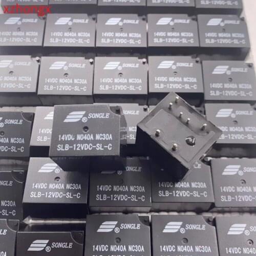 Relay SLB-12VDC-SL-C 7 pies 40A