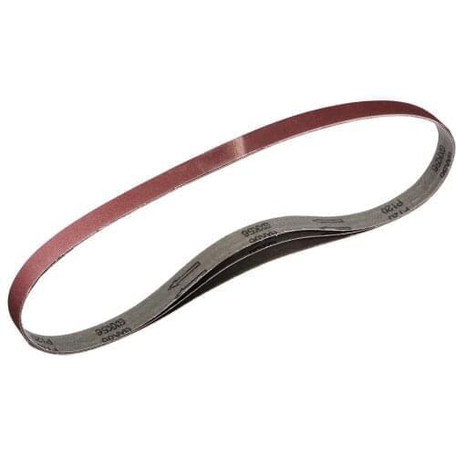 Uxcell Sanding Belt Aluminum Oxide Grit Sand Belts 120 Grit 3pcs