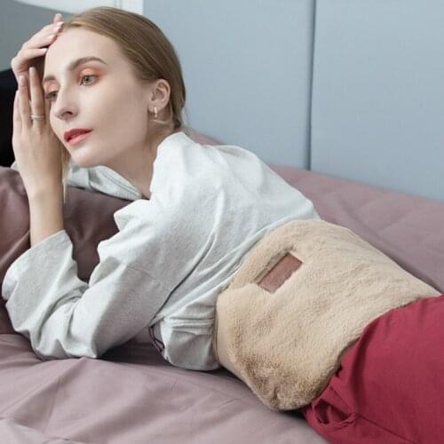 Warm Uterus Belt Electric Heating Stomach Pain Moxibustion Heat Pack for Girl Dysmenorrhea Menstrual Period for Girl Love Gift