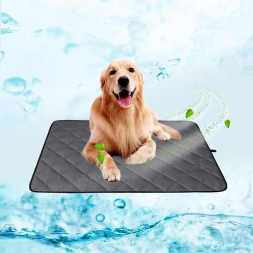 Waterproof Summer Cooling Mat Dog Ice Pad Washable Puppy Blanket Sofa Sleeping Bed Cushion For Small Large Dogs Pet Accessories