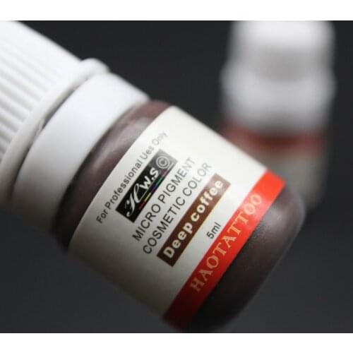 2 bottle Professional Vacuum Aseptic Permanent Makeup Micro Pigment Cosmetic Color Tattoo Ink
