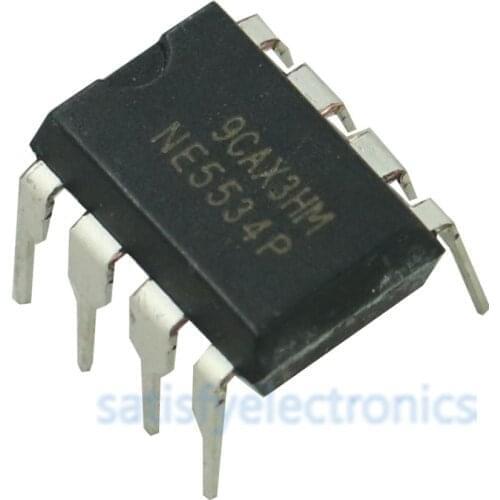 2PCS IC NE5534P NE5534AN DIP-8 Low-Noise Operational Amplifier NEW