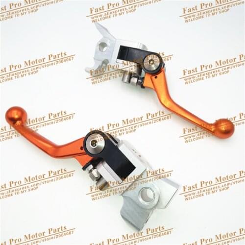 4 Directions Foldable Pivot Brake Clutch Lever For EXC EXCF EXCR XC XCF XCW XCFW SX SXF SIX DAYS Dirt Bike Motocross Enduro