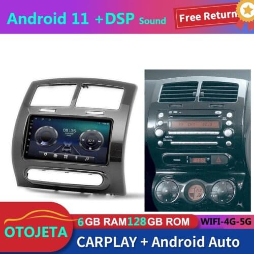 For Toyota IST Urban Cruiser 2009 Car Radio Stereo GPS Navigator 6GB Ram 128GB Rom Autoradio 2Din Android 11 Multimedia Player