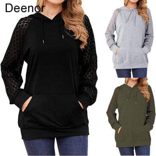 Deenor Womens Long Hoodies