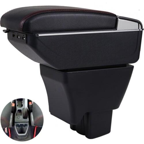 For Tata Tigor Armrest Box Tigor Universal Car Central Armrest Storage Box cup holder ashtray modification accessories