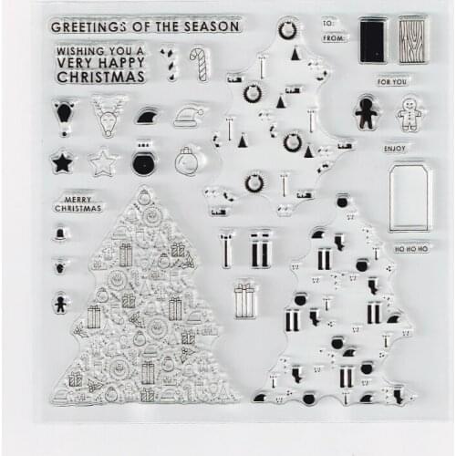 Greetings Of The Season Stamps Christmas Background Stamps For Scrapbooking
