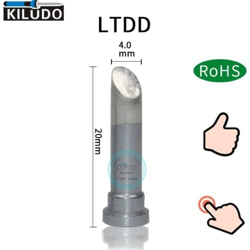 KILUDO 5pcs LTDD LF 4.6MM for Weller WSP80 Iron WSD81 FE75 MPR80 soldering station tip
