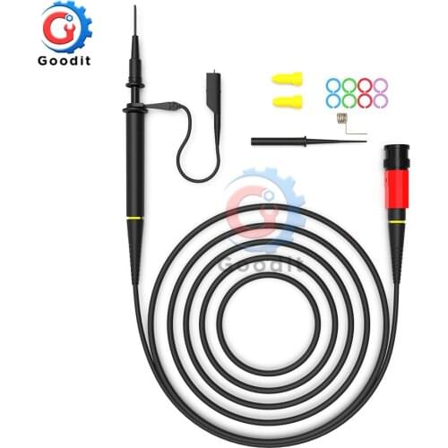 Oscilloscope Probe P4100 Universal 100:1 High Voltage 2KV 100MHz Oscilloscope Scope Clip Analyzer Alligator Test Clip Probe