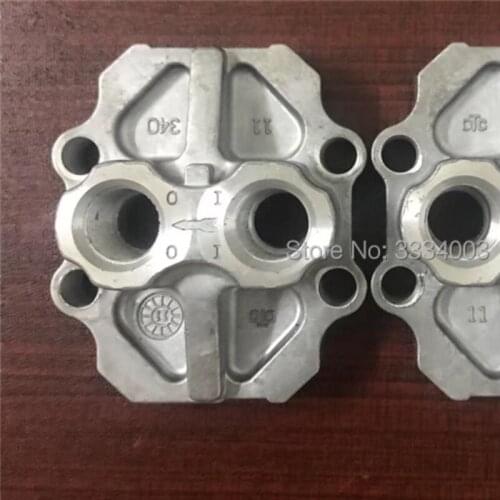 Common rail diesel oil input cover for CAT C7C9 pump boost pump