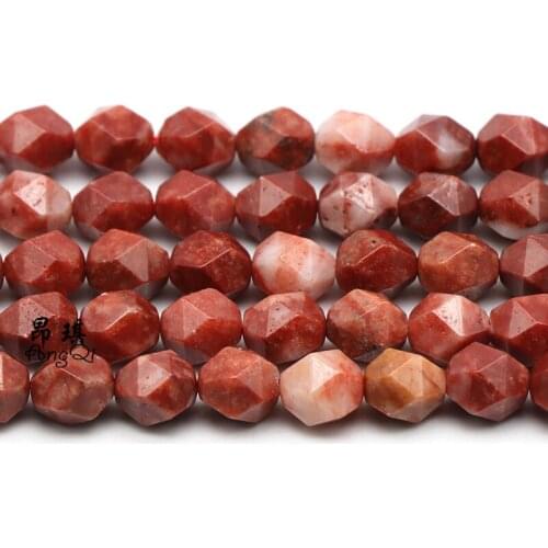 Natural Stone Faceted Mana Crystal Loose Beads 8mm Spacer Beads For Jewelry Making DIY Bracelets Fashion Jewellery Accessories
