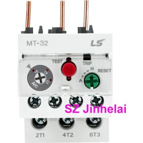Authentic original LS Thermal relay MT-32/3H(MT-32) Thermal overload relay 1.6-2.5A/2.5-4A/4-6A реле напряжения