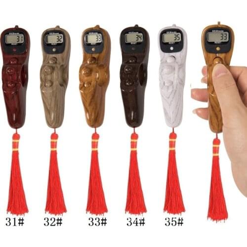 Portable Handheld Digital Beads Counter Finger Game Toy Auto Turn off Memory Function Decompression Relaxation Tool for Meditati