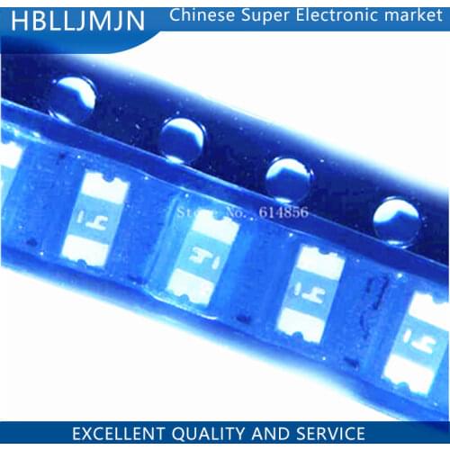 100PCS 1206 0.5A/2A/0.1A/0.2A/0.5A/0.75A/1.1A/2A SMT SMD Resettable Fuse PPTC PolySwitch Self-Recovery Fuses