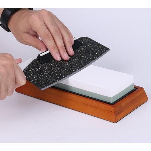 Knife Sharpener Stone Dual Side Whetstone Sharpening Stones Grinding Stone System 240 400 600 1000 3000 6000 Grift# Honing Set